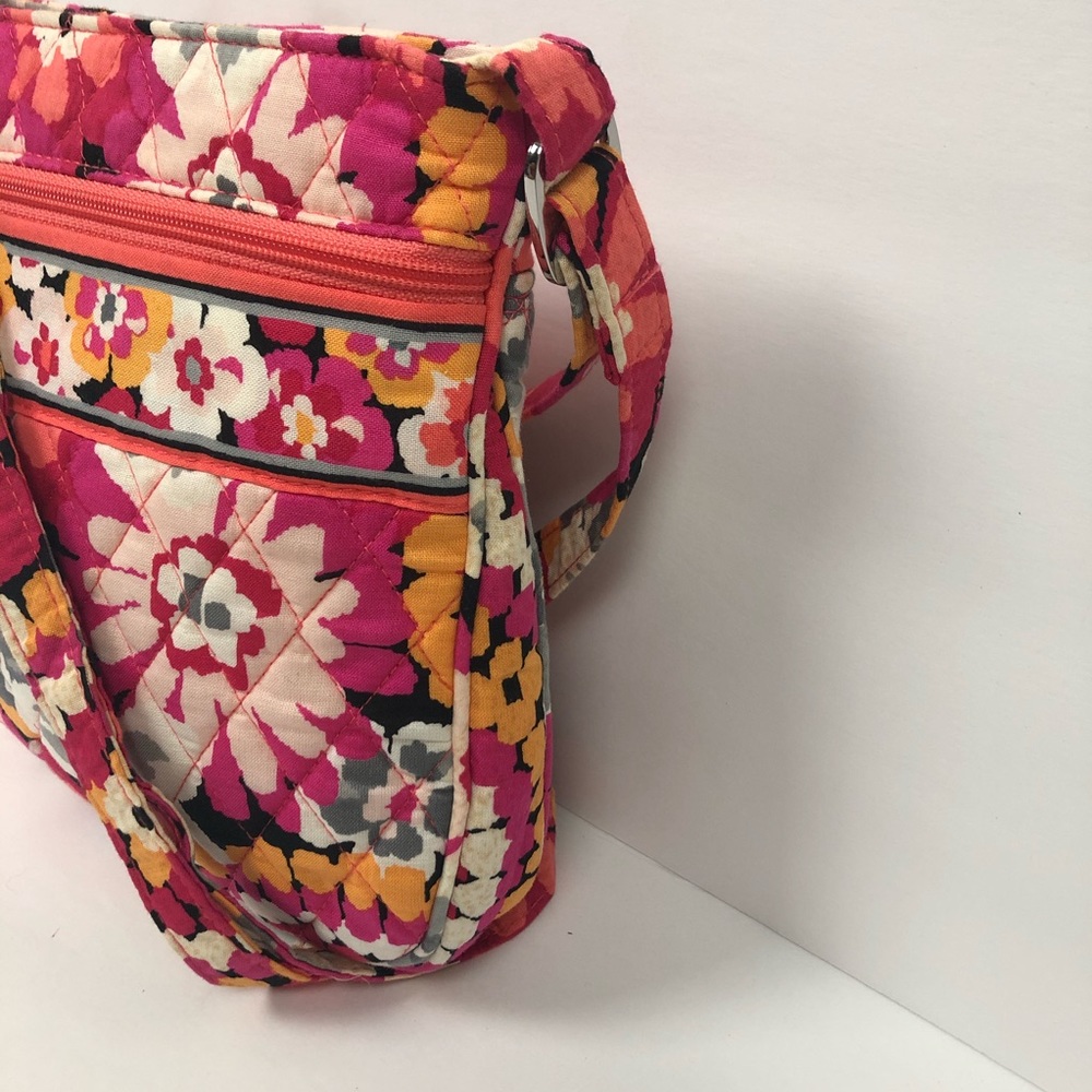 Vera Bradley Pixie Blooms Double Zip Hipster - image 3